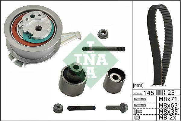 Kit de distribution (Kit courroie de distribution) Schaeffler INA ref. 530 0650 10