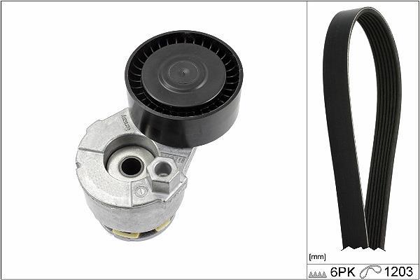 Kit de courroie d'accessoire Schaeffler INA ref. 529 0009 10