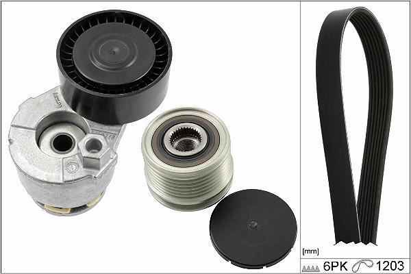 Kit de courroie d'accessoire Schaeffler INA ref. 529 0009 20