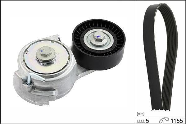 Kit de courroie d'accessoire Schaeffler INA ref. 529 0011 10
