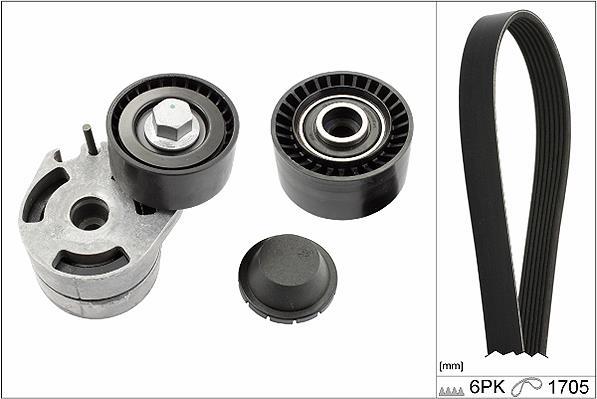 Kit de courroie d'accessoire Schaeffler INA ref. 529 0012 10