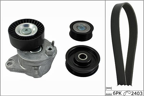 Kit de courroie d'accessoire Schaeffler INA ref. 529 0034 10