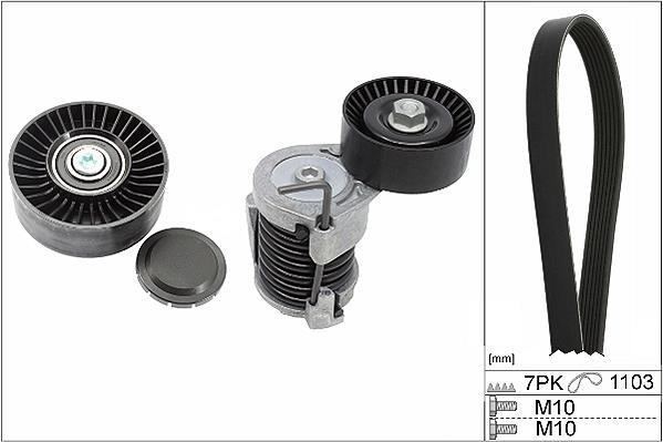 Kit de courroie d'accessoire Schaeffler INA ref. 529 0049 10