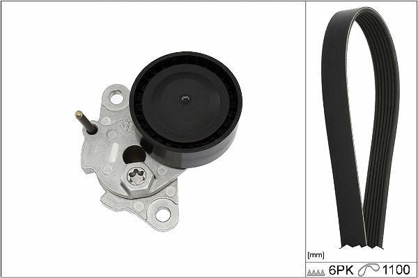 Kit de courroie d'accessoire Schaeffler INA ref. 529 0085 10