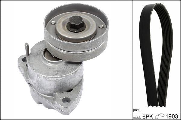 Kit de courroie d'accessoire Schaeffler INA ref. 529 0091 10