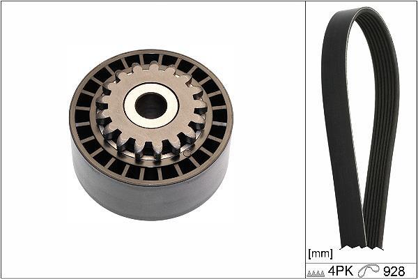Kit de courroie d'accessoire Schaeffler INA ref. 529 0100 10