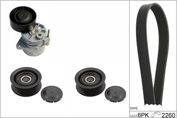 Kit de courroie d'accessoire Schaeffler INA ref. 529 0115 10