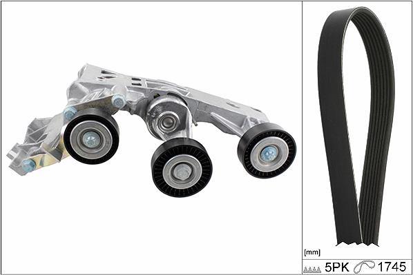 Kit de courroie d'accessoire Schaeffler INA ref. 529 0148 10