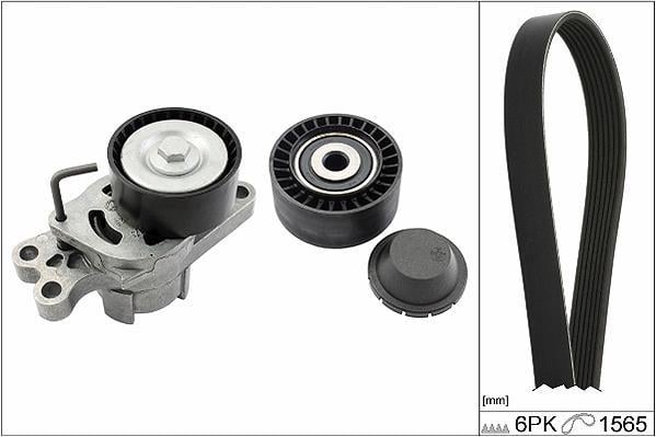 Kit de courroie d'accessoire (Courroie d’alternateur) Schaeffler INA ref. 529 0149 10
