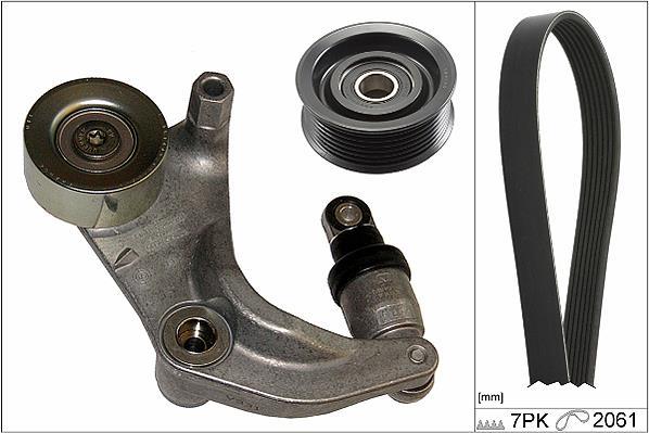 Kit de courroie d'accessoire Schaeffler INA ref. 529 0152 10