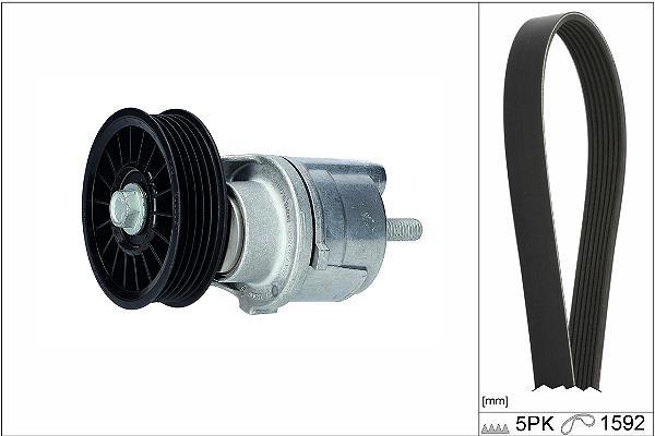Kit de courroie d'accessoire Schaeffler INA ref. 529 0161 10