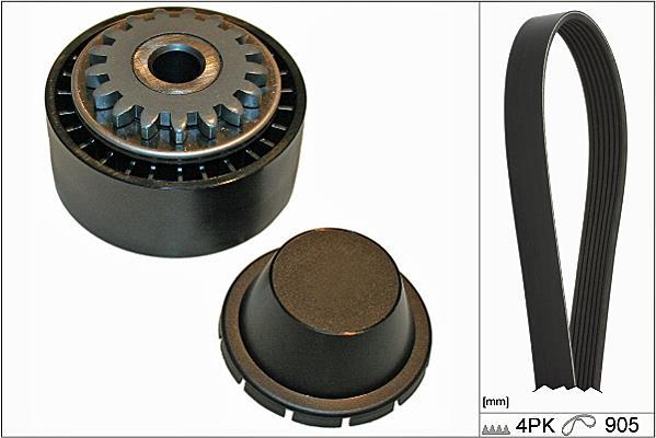 Kit de courroie d'accessoire (Courroie d’alternateur) Schaeffler INA 529 0174 10
