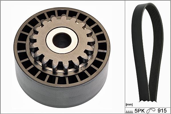 Kit de courroie d'accessoire Schaeffler INA ref. 529 0177 10