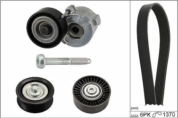 Kit de courroie d'accessoire Schaeffler INA ref. 529 0190 10