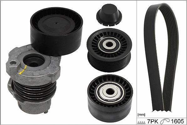 Kit de courroie d'accessoire Schaeffler INA ref. 529 0194 10