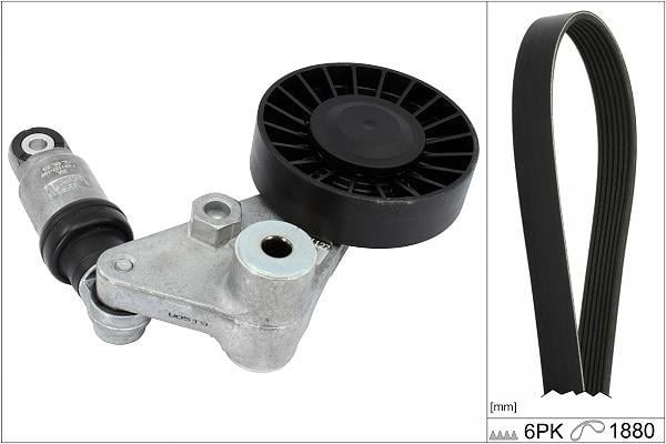 Kit de courroie d'accessoire Schaeffler INA ref. 529 0202 10