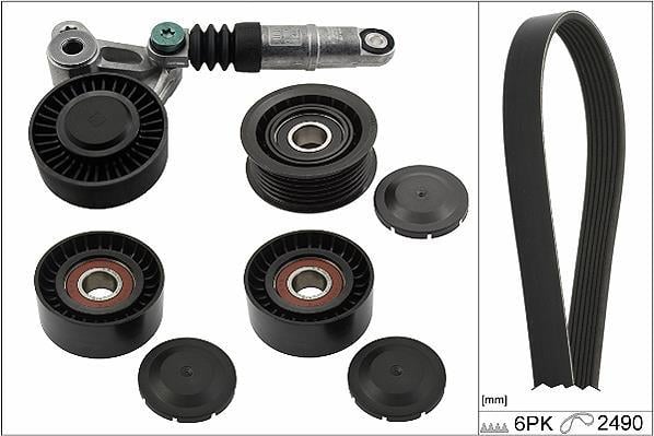 Kit de courroie d'accessoire Schaeffler INA ref. 529 0209 10