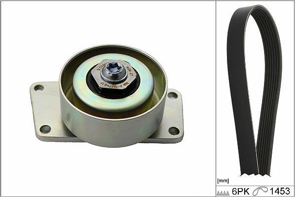 Kit de courroie d'accessoire Schaeffler INA ref. 529 0216 10