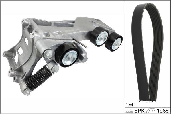 Kit de courroie d'accessoire Schaeffler INA ref. 529 0233 10