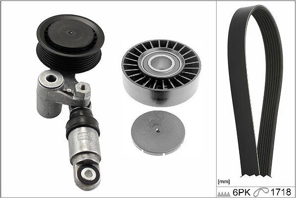 Kit de courroie d'accessoire Schaeffler INA ref. 529 0244 10