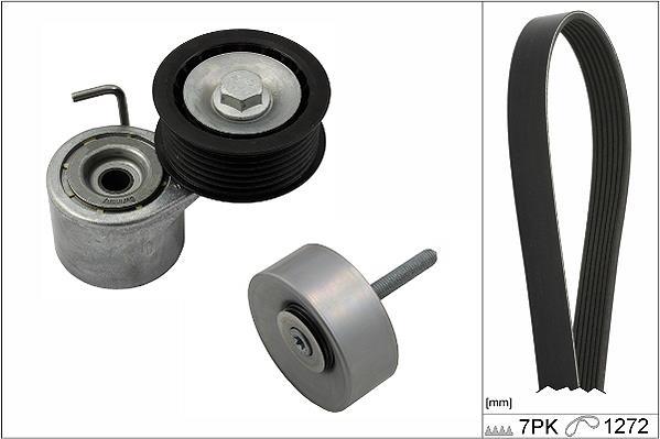 Kit de courroie d'accessoire (Courroie d’alternateur) Schaeffler INA ref. 529 0245 10