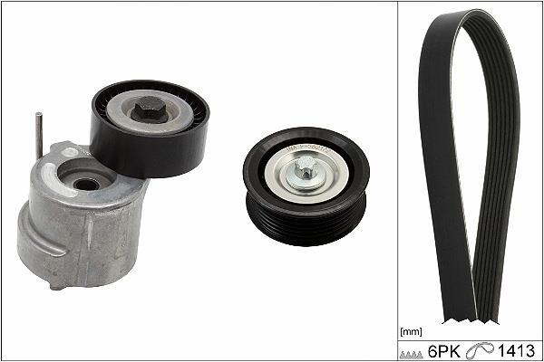 Kit de courroie d'accessoire Schaeffler INA ref. 529 0305 10