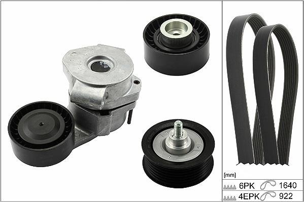 Kit de courroie d'accessoire Schaeffler INA ref. 529 0322 10