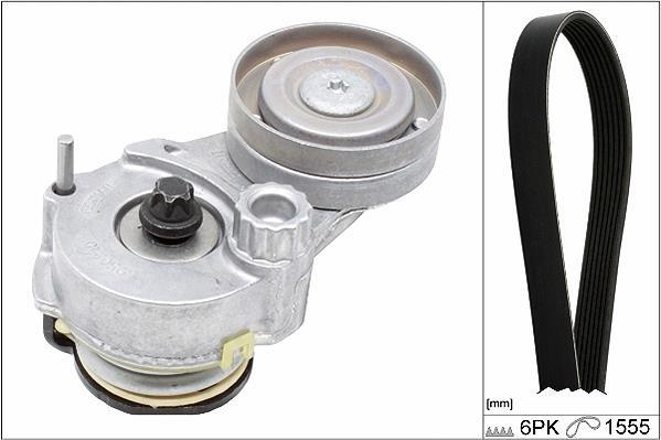 Kit de courroie d'accessoire Schaeffler INA ref. 529 0327 10