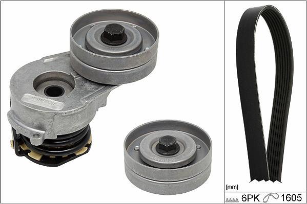 Kit de courroie d'accessoire Schaeffler INA ref. 529 0330 10