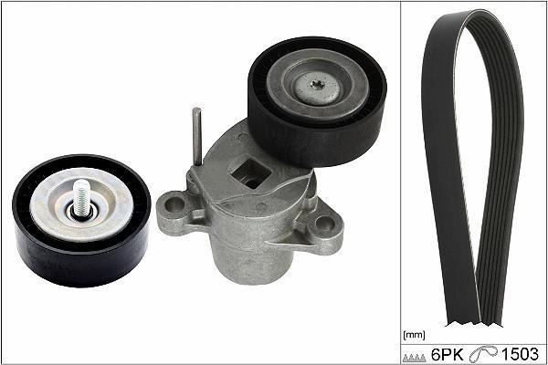 Kit de courroie d'accessoire Schaeffler INA ref. 529 0338 10