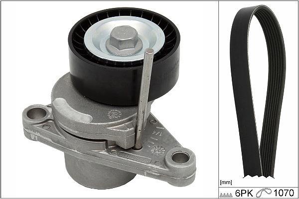 Kit de courroie d'accessoire Schaeffler INA ref. 529 0344 10