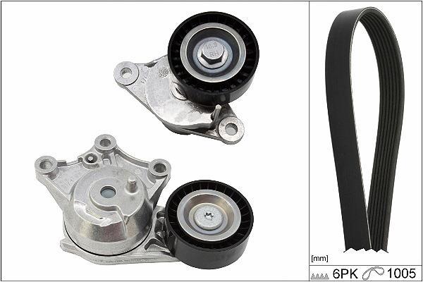 Kit de courroie d'accessoire Schaeffler INA ref. 529 0358 10