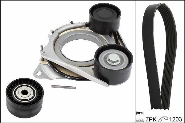 Kit de courroie d'accessoire Schaeffler INA ref. 529 0363 10