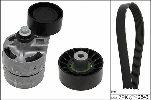 Kit de courroie d'accessoire Schaeffler INA ref. 529 0364 10