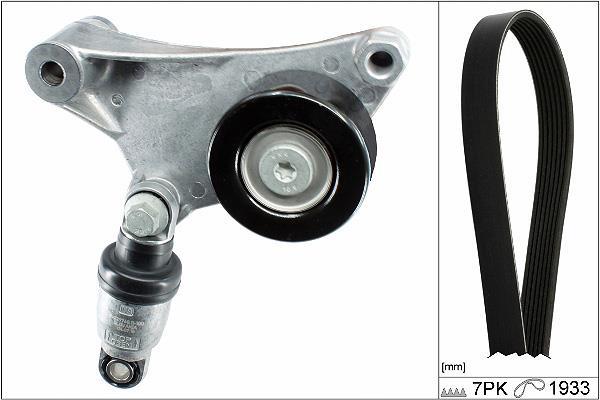 Kit de courroie d'accessoire Schaeffler INA ref. 529 0373 10