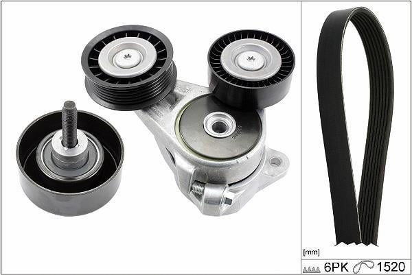 Kit de courroie d'accessoire Schaeffler INA ref. 529 0376 10