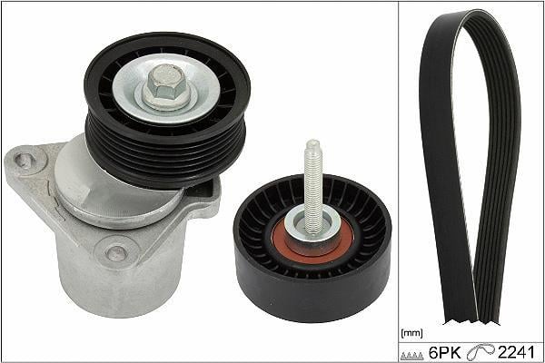 Kit de courroie d'accessoire Schaeffler INA ref. 529 0387 10