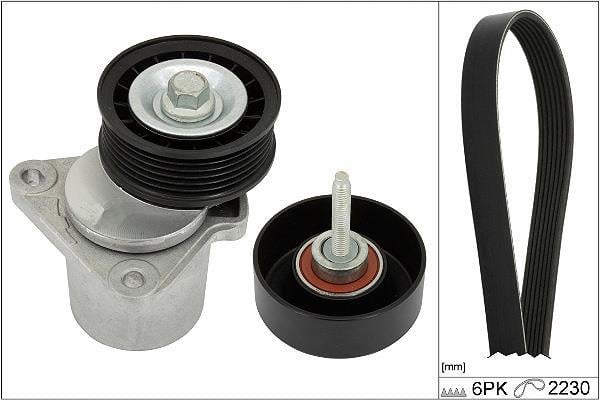 Kit de courroie d'accessoire Schaeffler INA ref. 529 0394 10