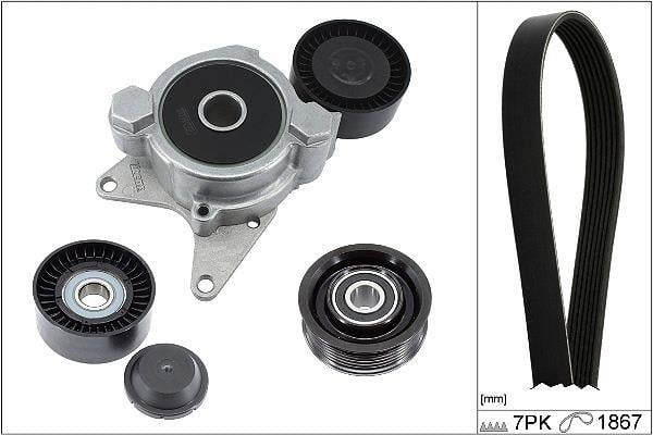 Kit de courroie d'accessoire Schaeffler INA ref. 529 0401 10