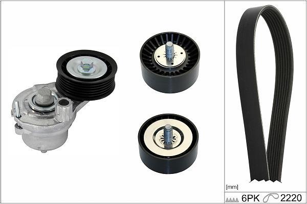 Kit de courroie d'accessoire Schaeffler INA ref. 529 0402 10