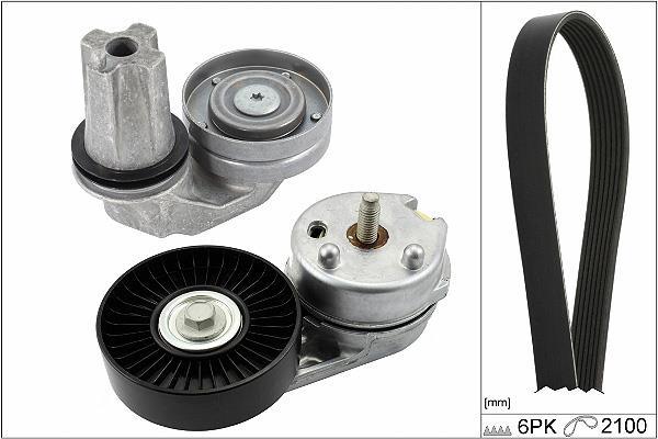Kit de courroie d'accessoire Schaeffler INA ref. 529 0422 10