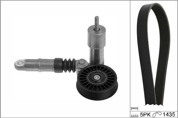 Kit de courroie d'accessoire Schaeffler INA ref. 529 0425 10