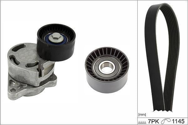 Kit de courroie d'accessoire Schaeffler INA ref. 529 0432 10