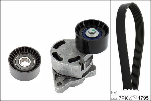 Kit de courroie d'accessoire Schaeffler INA ref. 529 0434 10
