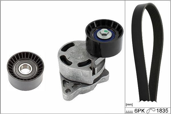 Kit de courroie d'accessoire Schaeffler INA ref. 529 0436 10
