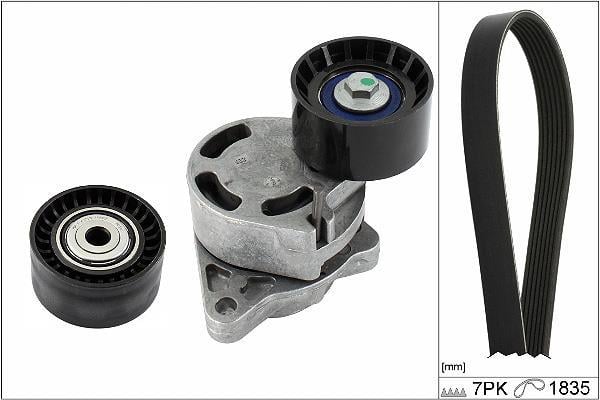 Kit de courroie d'accessoire Schaeffler INA ref. 529 0438 10