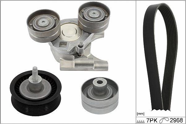 Kit de courroie d'accessoire Schaeffler INA ref. 529 0442 10