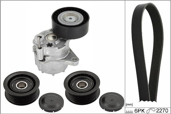 Kit de courroie d'accessoire Schaeffler INA ref. 529 0449 10