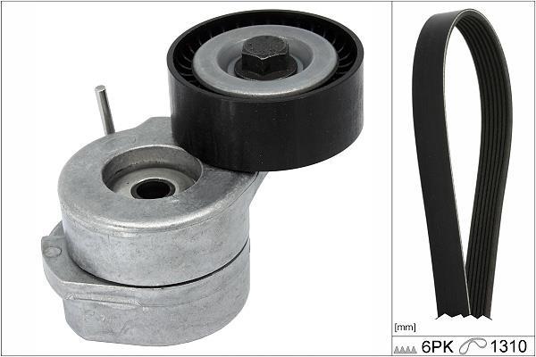 Kit de courroie d'accessoire Schaeffler INA ref. 529 0455 10