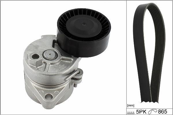 Kit de courroie d'accessoire Schaeffler INA ref. 529 0458 10